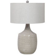 Uttermost's Felipe Gray Table Lamp Designed by Jim Parsons - Lamps Expo