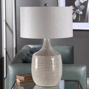 Uttermost's Felipe Gray Table Lamp Designed by Jim Parsons - Lamps Expo