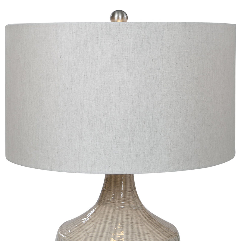 Uttermost's Felipe Gray Table Lamp Designed by Jim Parsons - Lamps Expo