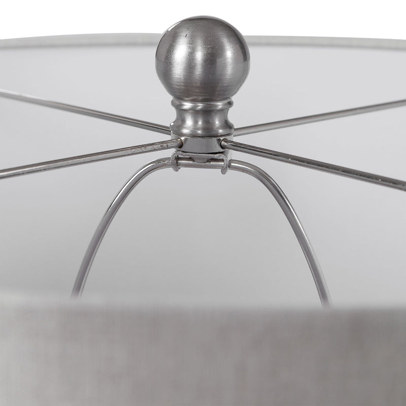 Uttermost's Felipe Gray Table Lamp Designed by Jim Parsons - Lamps Expo