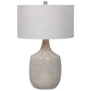 Uttermost's Felipe Gray Table Lamp Designed by Jim Parsons