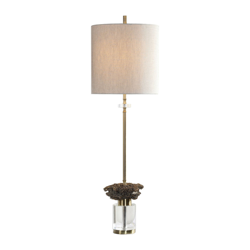 Uttermost's Kiota Wasp's Nest Buffet Lamp Designed by David Frisch - Lamps Expo