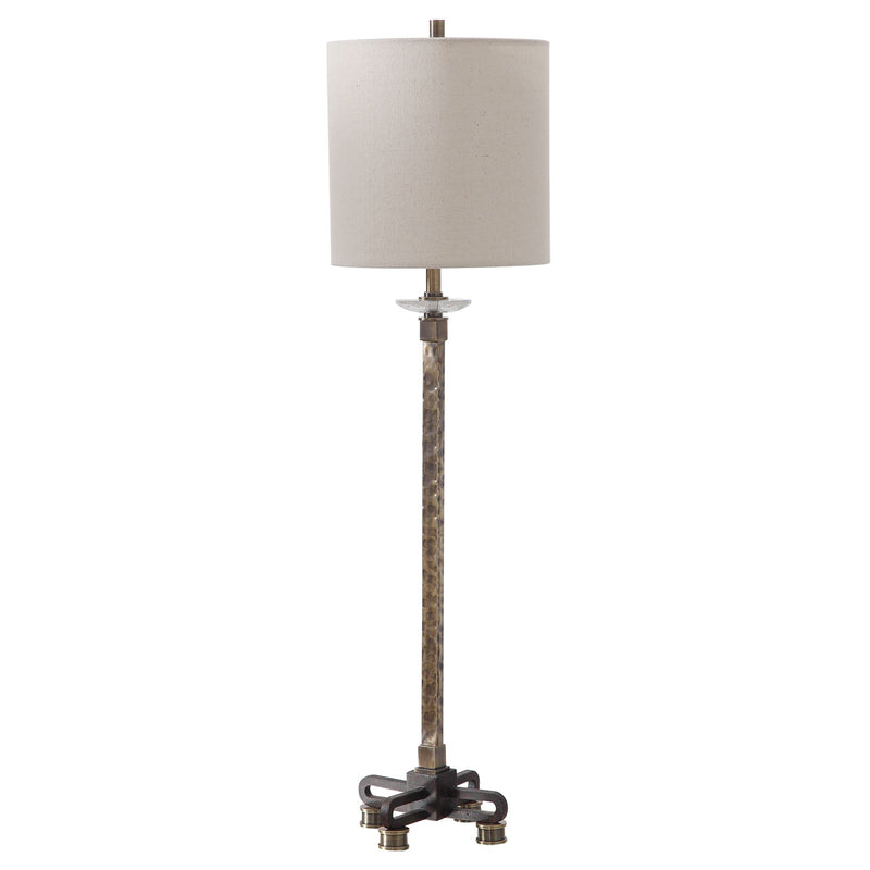 Uttermost's Parnell Industrial Buffet Lamp Designed by Matthew Williams - Lamps Expo