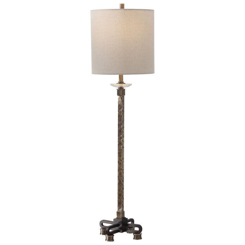 Uttermost's Parnell Industrial Buffet Lamp Designed by Matthew Williams - Lamps Expo