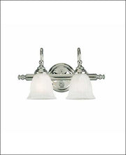 Brunswick Bath Vanity 2-Light Bath Vanity in Chrome