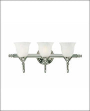 Brunswick Bath Vanity 3-Light Bath Vanity in Chrome