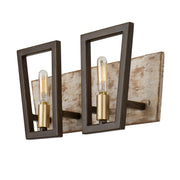 Zag 2-Light Bath Sconce - Lamps Expo