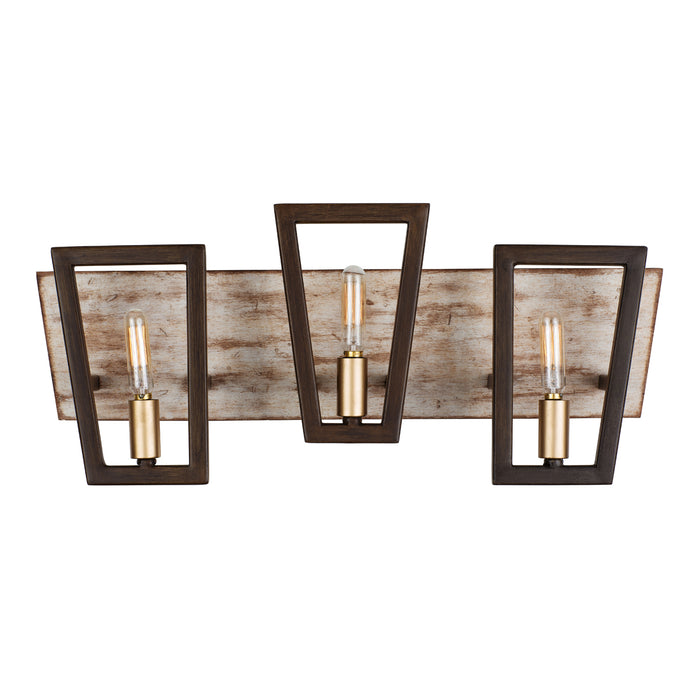 Zag 3-Light Bath Sconce - Lamps Expo