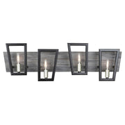 Zag 4-Light Bath Sconce - Lamps Expo