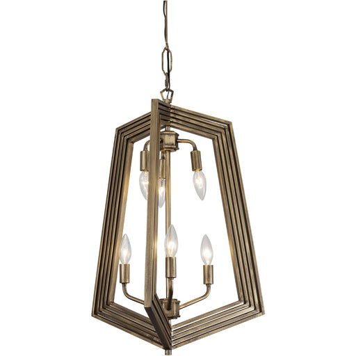 Gymnast 6-Light Foyer Pendant - Lamps Expo