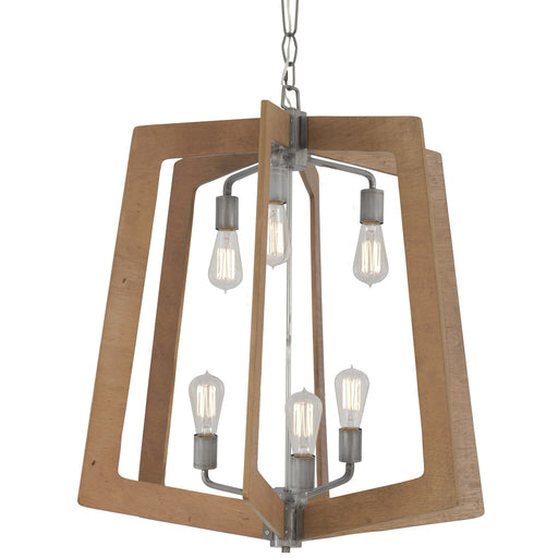 Lofty 6-Light Chandelier - Lamps Expo
