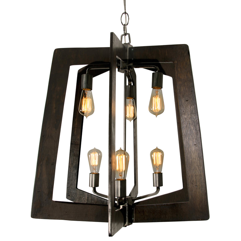 Lofty 6-Light Chandelier - Lamps Expo