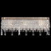 Barcelona 3-Light Bath Sconce in Transcend Silver with Heirloom-Quality Optic Crystal - Lamps Expo