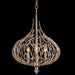 Bask 3-Light Pendant in Gold Dust with Premium Pre-Installed Crystal - Lamps Expo
