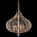 Bask 6-Light Pendant in Gold Dust with Premium Pre-Installed Crystal - Lamps Expo