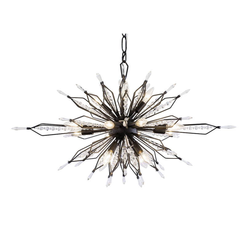 Orbital 16-Light Linear Pendant - Lamps Expo
