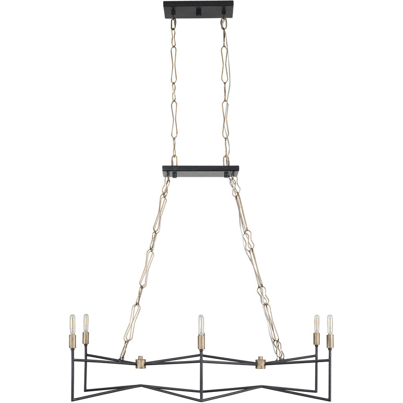 Bodie 6-Light Linear Pendant - Lamps Expo