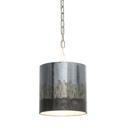 Cannery 1-Light Mini-Pendant in Ombre Galvanized - Lamps Expo