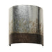 Cannery 1-Light Sconce in Ombre Galvanized - Lamps Expo