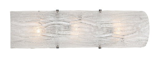 Brilliance 3-Light Sconce in Chrome with Bright Ice Glass - Lamps Expo