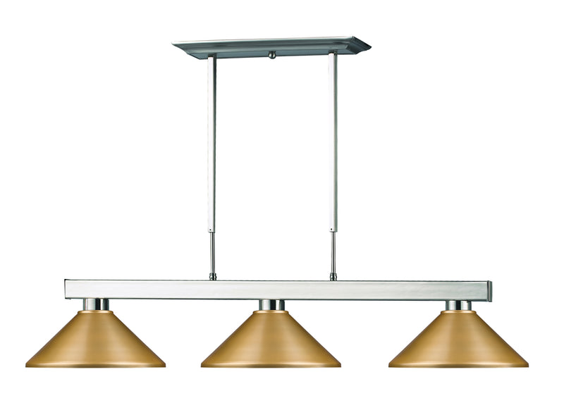Cobalt 3-Light Billiard - Lamps Expo