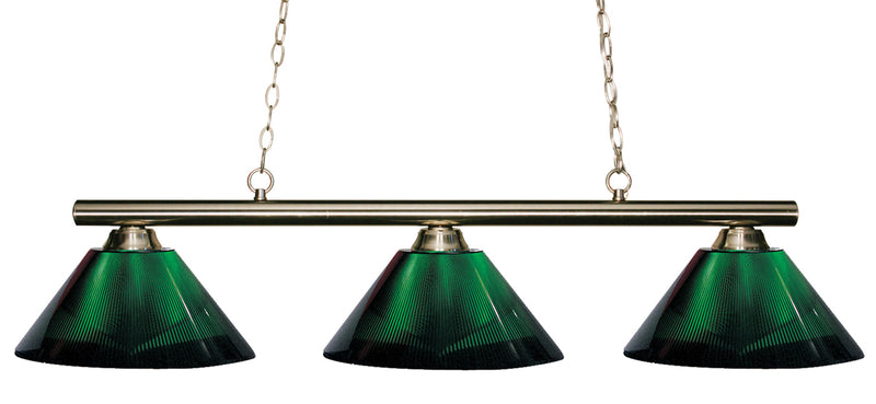 Sharp Shooter 3-Light Billiard - Lamps Expo