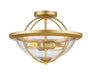 Persis 2-Light Semi Flush Mount - Lamps Expo