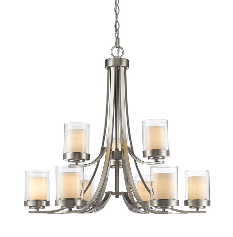 Willow 9-Light Chandelier - Lamps Expo