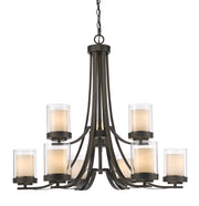 Willow 9-Light Chandelier - Lamps Expo