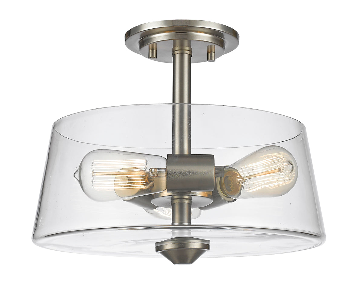 Annora 3-Light Semi Flush Mount - Lamps Expo