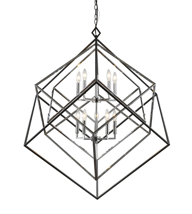 Euclid 10-Light Chandelier - Lamps Expo