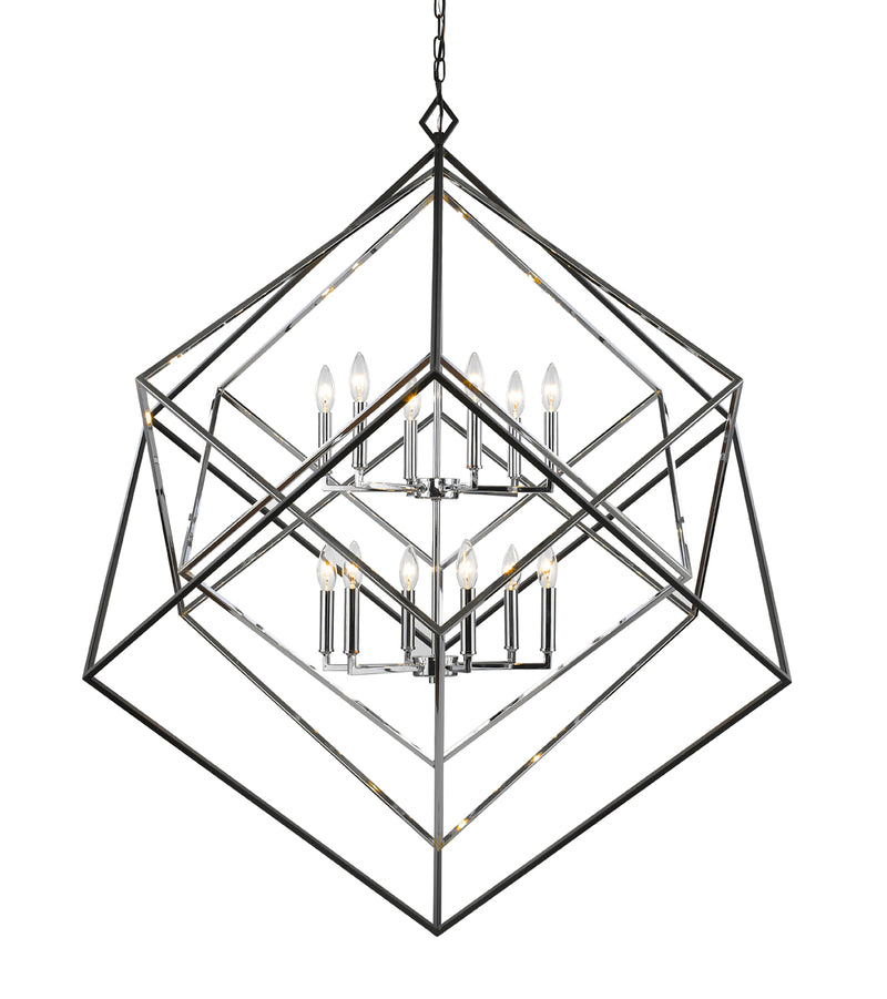 Euclid 12-Light Chandelier - Lamps Expo