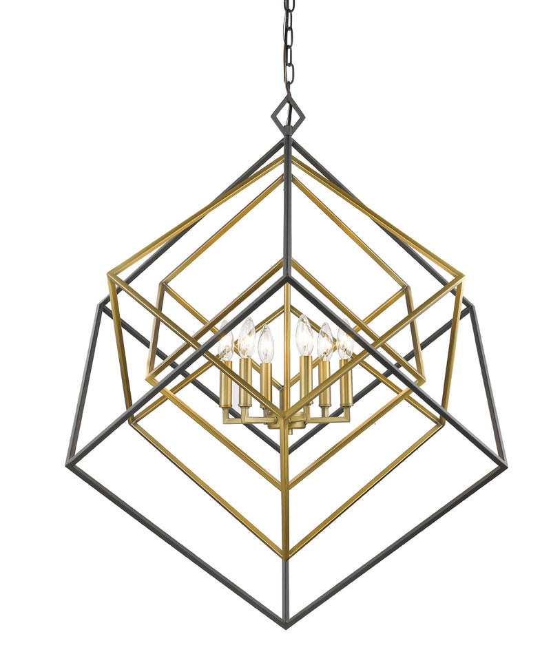 Euclid 6-Light Chandelier - Lamps Expo