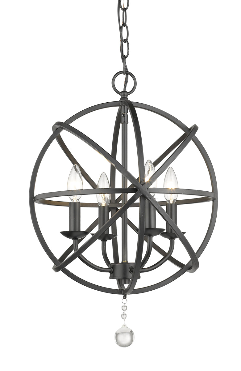 Tull 4-Light Chandelier - Lamps Expo
