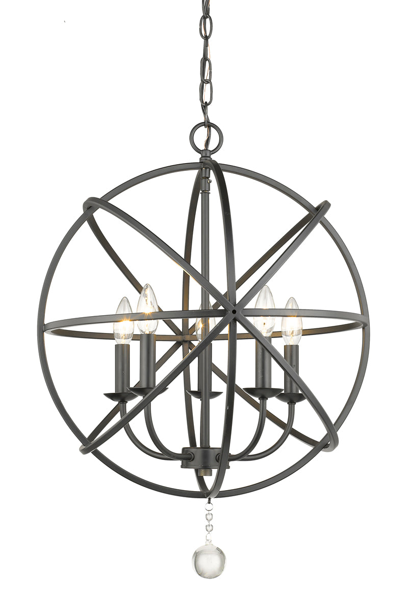 Tull 5-Light Chandelier - Lamps Expo