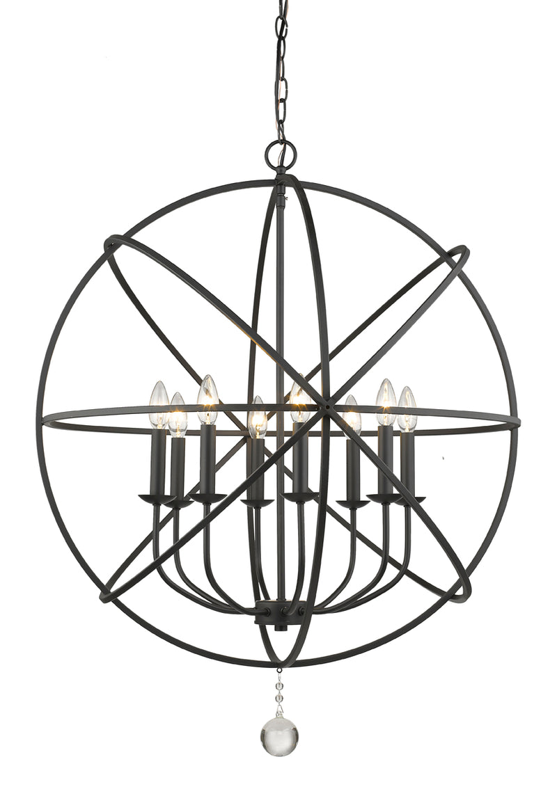 Tull 8-Light Chandelier - Lamps Expo