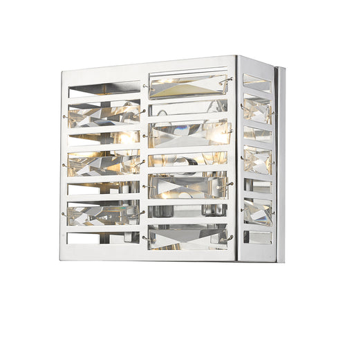 Cronise 2-Light Wall Sconce in Chrome - Lamps Expo