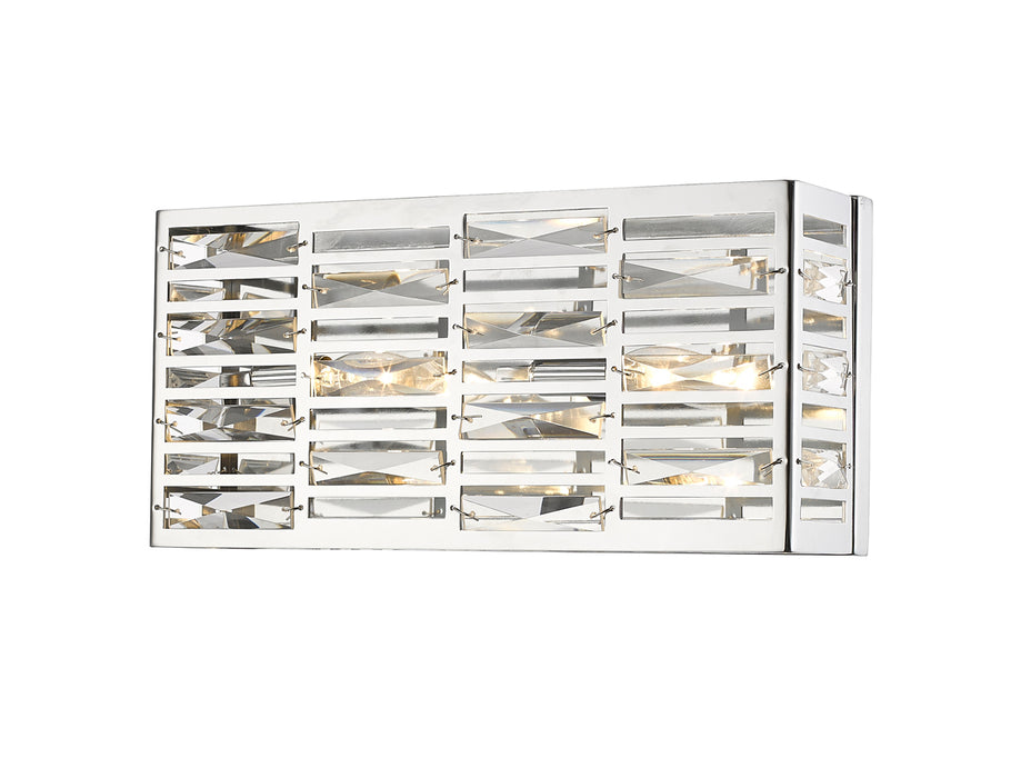 Cronise 2-Light Vanity in Chrome - Lamps Expo