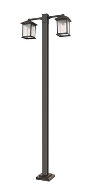 Portland 2-Light Outdoor Post Mounted Fixture - Lamps Expo