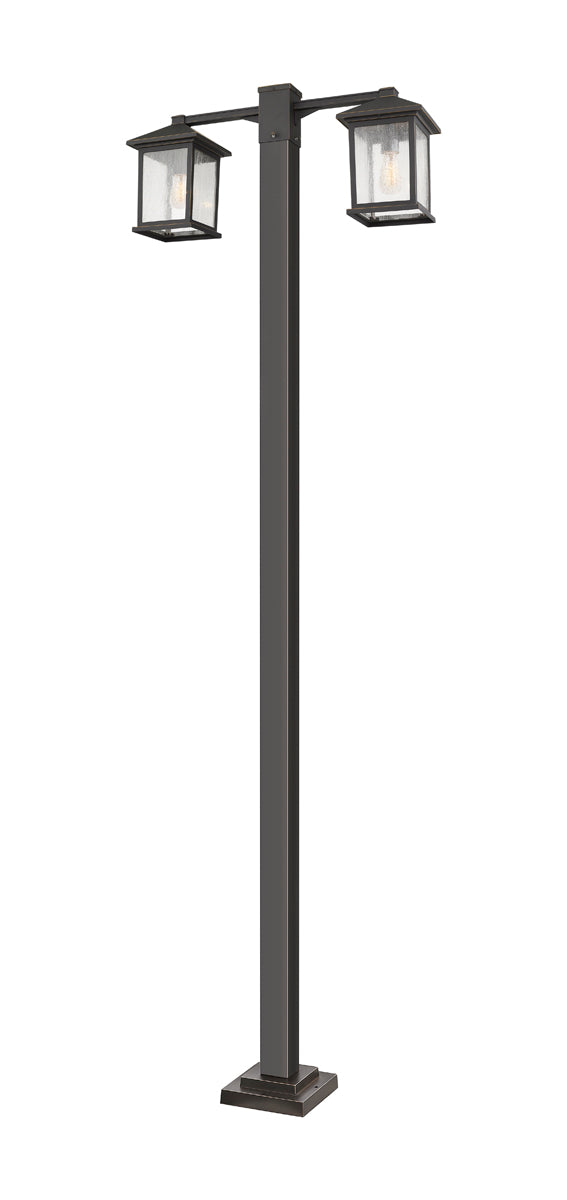 Portland 2-Light Outdoor Post Mounted Fixture - Lamps Expo