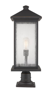 Portland 1-Light Outdoor Pier Mounted Fixture - Lamps Expo