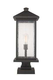 Portland 1-Light Outdoor Pier Mounted Fixture - Lamps Expo
