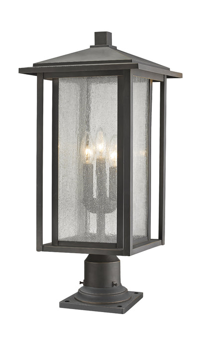 Aspen 3-Light Outdoor Pier Mounted Fixture - Lamps Expo