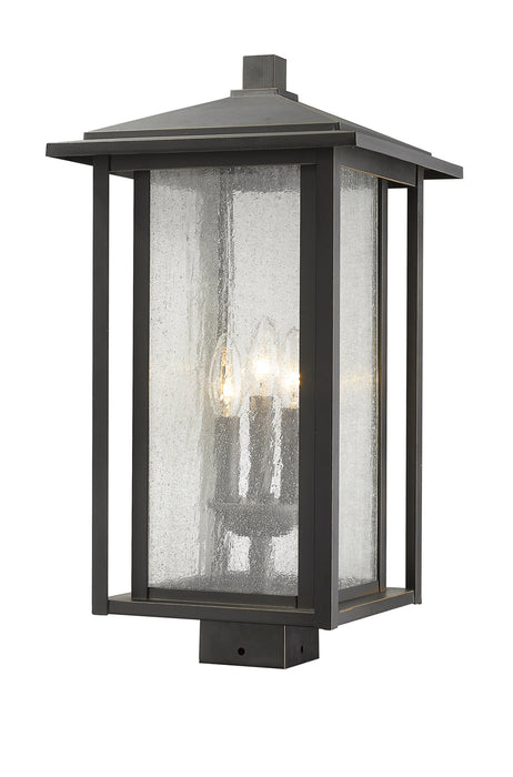 Aspen 3-Light Outdoor Pier Mounted Fixture - Lamps Expo