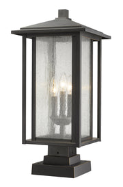 Aspen 3-Light Outdoor Pier Mounted Fixture - Lamps Expo