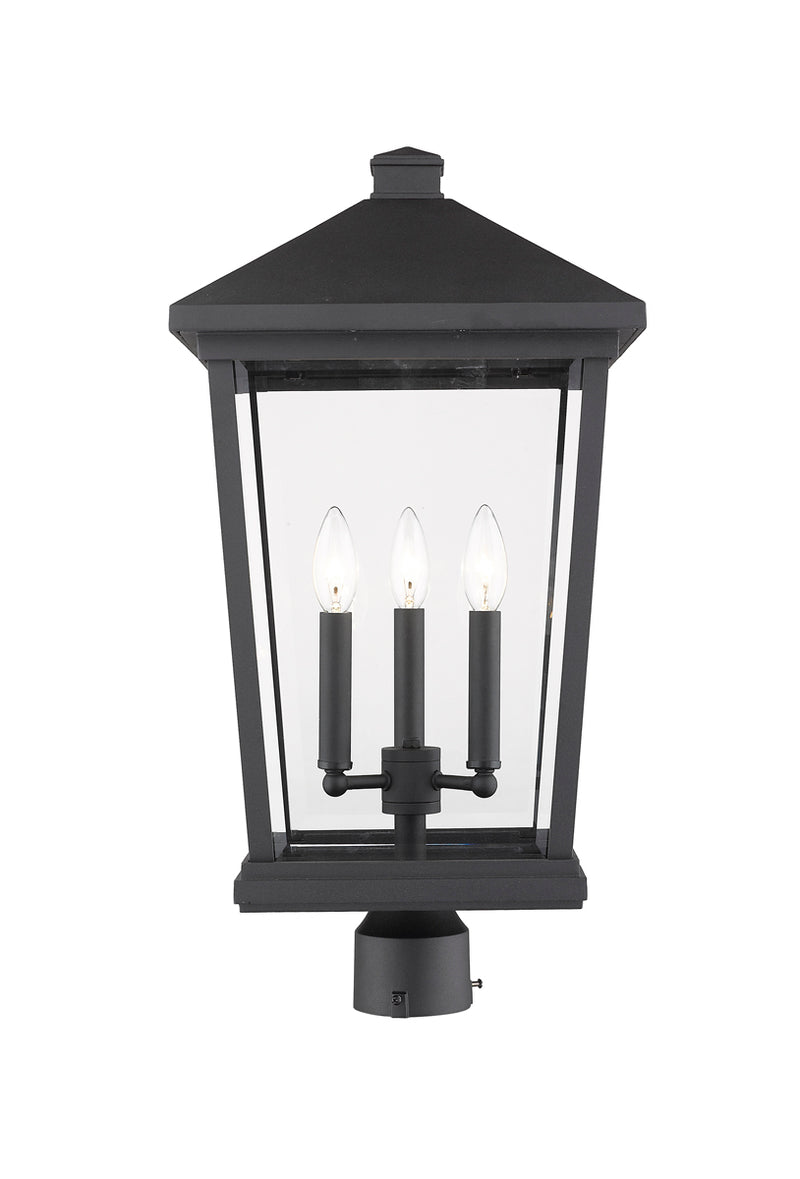 Beacon 3-Light Outdoor Pier Mounted Fixture - Lamps Expo