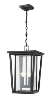 Seoul 2-Light Outdoor Chain Mount Ceiling Fixture - Lamps Expo