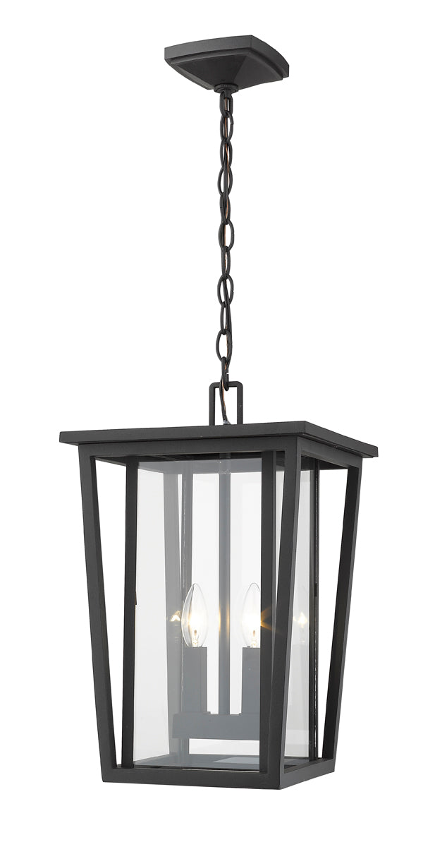 Seoul 2-Light Outdoor Chain Mount Ceiling Fixture - Lamps Expo