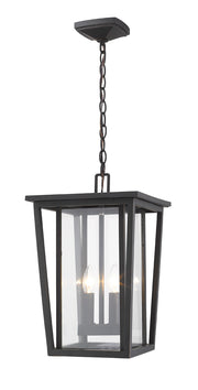 Seoul 2-Light Outdoor Chain Mount Ceiling Fixture - Lamps Expo