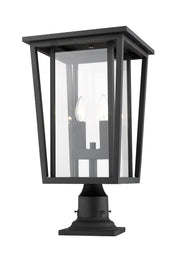Seoul 2-Light Outdoor Pier Mounted Fixture - Lamps Expo